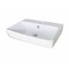 Тумба с раковиной Comforty Эдинбург-60-Н 00-00004763 бетон светлый с черной столешницей, с раковиной COMFORTY 9055RA-50 фото 4