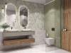 Керамогранит Meissen Lush A16889 многоцветный ректификат 44.8x89.8 фото 7