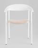 Стул Stool Group Eila PC018-C white с подушкой, белый фото 3