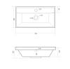 Раковина Madera Classica Slim 4627173210881 белая, 70 см фото 8