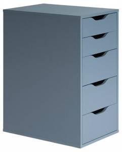 Комод Гуд Лакк Игнар S01026 Серо-бирюзовый