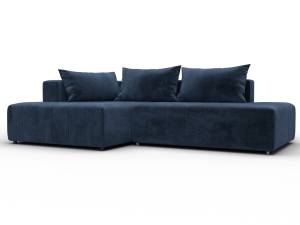 Диван угловой Лига Диванов Лига-103 134806L Синий