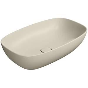 Раковина GSI Nubes 978308 60 см, бежевая матовая