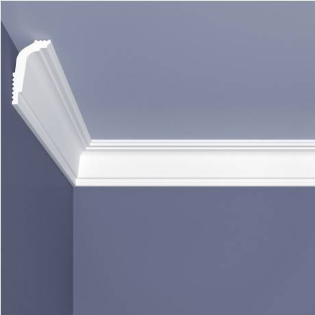 Плинтус потолочный Bello Deco С12/50 200x3x5