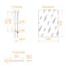Душевая кабина RGW Andaman 381320899-22 профиль хром матовый, стекло матовое, 90x90x197 фото 3