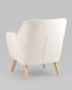 Кресло Stool Group Ричи QH-8298K 1859-01 white белый, тедди фото 10