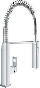 Смеситель для кухни Grohe Eurocube 31395000 с гибким изливом