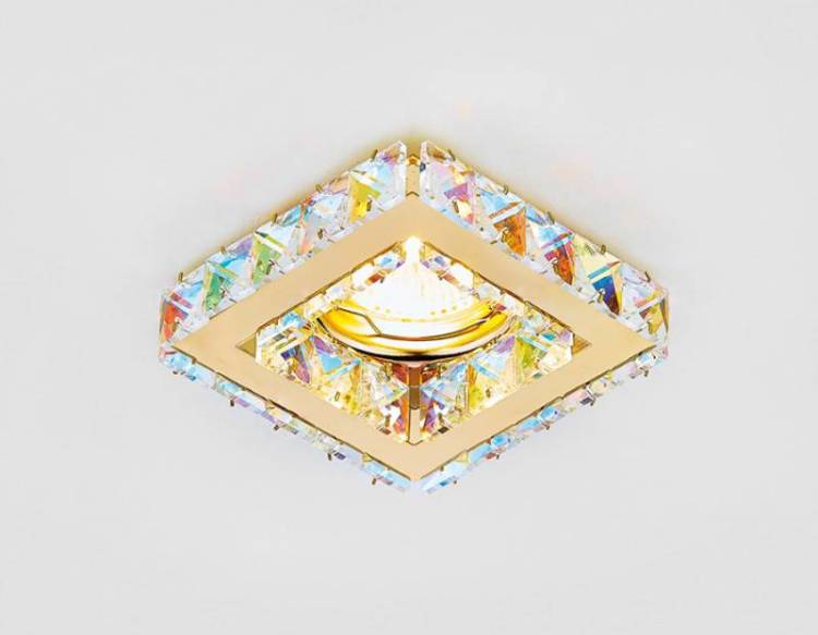 Встраиваемый светильник Ambrella light Standard Spot K110 PR/G