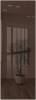 Межкомнатная дверь Profil Doors 1 AGK цвет профиля Деорэ, стекло безопасное 4 мм зеркало бронзовое 700x2000