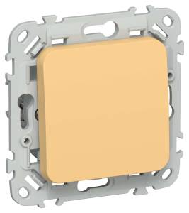 Выключатель 1-клавишный перекрестный IEK Flite FI-V13-0-10-K90 золотарник