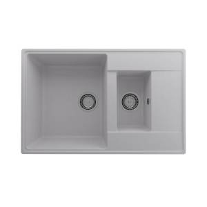 Кухонная мойка Ulgran Quartz Prima 780 1,5 K-04 платина