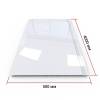 Панель ПВХ ВЕК Белая глянцевая лакированная 400x50x0.9