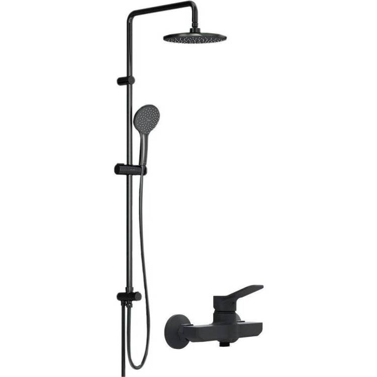 Душевой комплект Am.Pm Gem Душевая стойка F0790022 + Смеситель F85A20022