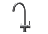 Смеситель для кухни Granula Kitchen Space KS-7104 графит матовый