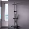 Душевая стойка Damixa Scandinavian Pure 936810300 с ТМС смесителем, чёрный фото 3