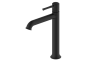 Смеситель для раковины Wonzon & Woghand WW-88019073-MB высокий, черный матовый