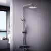 Душевая стойка Damixa Scandinavian Pure 936810000 с ТМС смесителем, хром фото 2