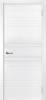 Межкомнатная дверь эмаль Текона Смальта-104, остекленная белый лакобель, Сапфир Ral 9003 белый 700x2000