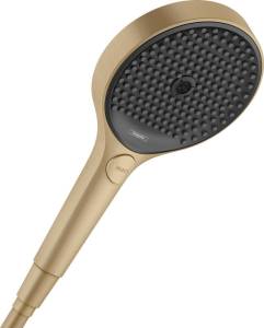 Душевая лейка Hansgrohe Rainfinity 130 26865140 EcoSmart, шлифованная бронза