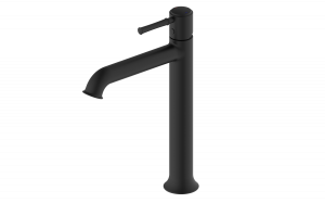 Смеситель для раковины Wonzon & Woghand WW-88019073-MB высокий, черный матовый