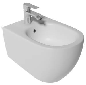 Биде подвесное Isvea Infinity 10NF41001SV-2L белый матовый