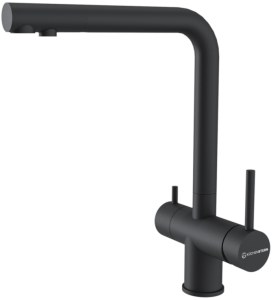Смеситель для кухни Kuchenstern Fokus-FS 401BL40 черный