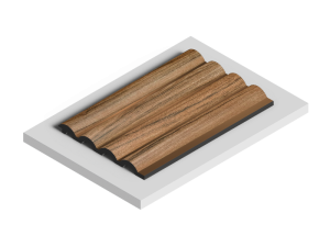 Декоративная панель Hiwood LV140 BR495 270x1.2x12