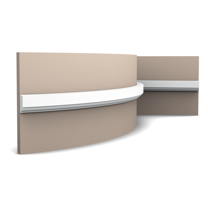 Молдинг гибкий Orac Decor Luxxus P9050F 200x1.3x2.5