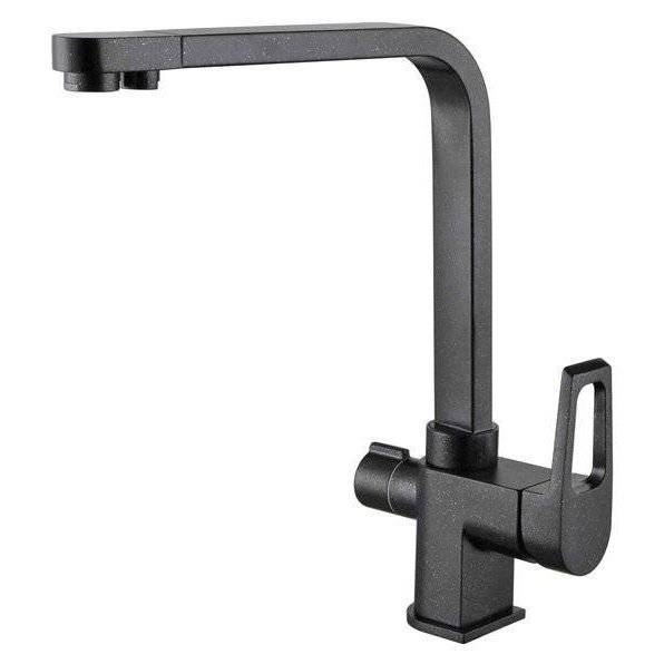 Смеситель для кухни Zorg Clean Water ZR 334 YF черный металлик