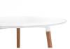 Кухонный стол Woodville Lorini 15362 90 white / wood фото 2