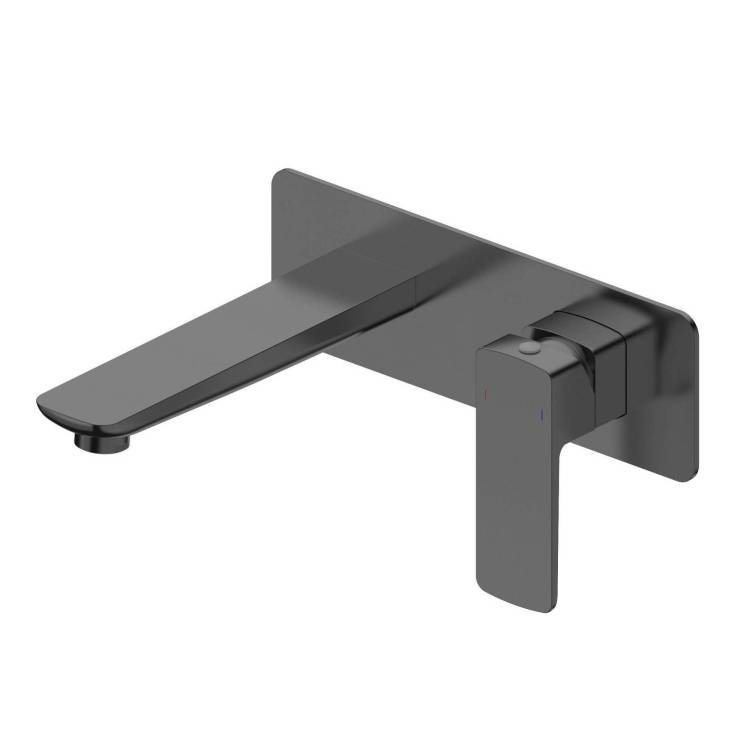 Смеситель для раковины Wonzon & Woghand Edge WW-88869003-BGM встраиваемый, темный графит