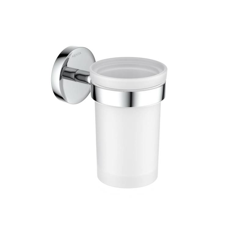 Стакан с держателем Aquatek Европа AQ4104CR хром