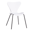 Стул Tetchair Jacobsen (mod DC 102-1) 21265 White (белый)/Black (черный) 45x54.5x80