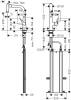 Смеситель для кухни Hansgrohe Metris M71 73800000 хром фото 16