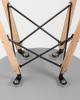 Стул Stool Group Eames Style DSW Y801-V SEAT dark grey DUAL темно-бежевый фото 9