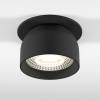 Встраиваемый точечный светодиодный светильник Elektrostandard Uno 25092/LED 8W 4000K черный фото 2