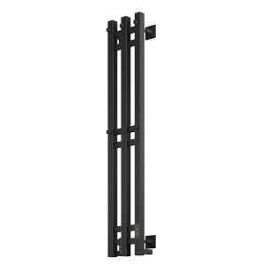 Полотенцесушитель электрический Comfysan Alto-K 016272 EC-3 120/15 черный матовый
