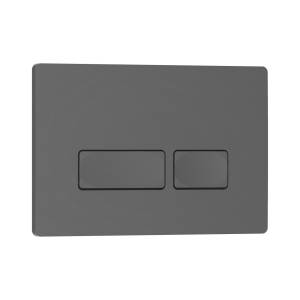 Кнопка смыва Iberica Blanca Esti-R IB.B021.008.000 серый - графит матовый, 25x16 см