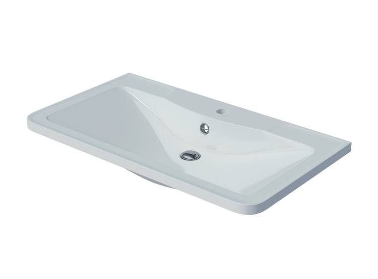 Раковина Madera Adel 4627173210249 белая, 80x45