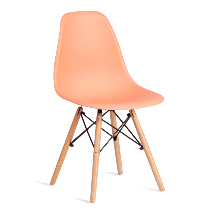 Стул Tetchair Cindy (Eames) (mod. 1801) 21374 Orange (Оранжевый)