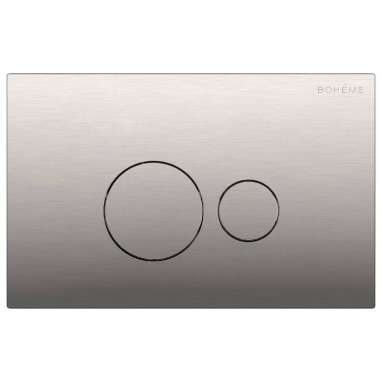 Кнопка смыва Boheme 668-NB Nickel Brush