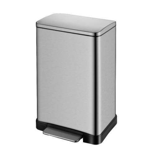Мусорное ведро Weltwasser Lassy MT 12L Педальное, Матовая сталь