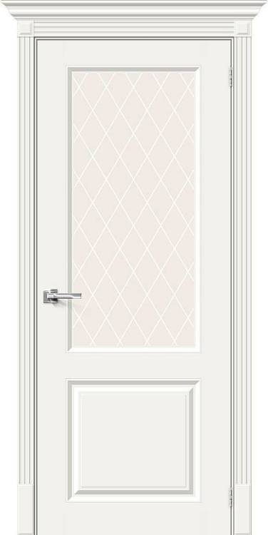 Межкомнатная дверь Bravo 013-0319 Скинни-13 Whitey 200x60