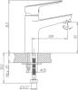 Смеситель для раковины Haiba HB10506 фото 3