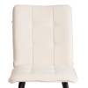 Стул Tetchair Bari LT 24801 молочный, черный, велюр фото 7