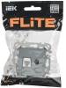 ТВ-розетка+Ethernet RJ45 IEK Flite FI-AK22-1-K03 серый фото 6