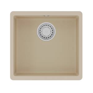 Кухонная мойка Lemark SINARA 440-U 9910068 подстольного монтажа из кварцгранита бежевый