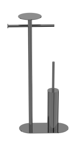 Стойка Boheme Venturo 10953-SGM Shine Gun Metal