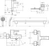 Душевой комплект Jacob Delafon Cuff E37303-CP + E45532-CP + E99898RU-CP фото 6