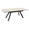 Стол Bradex Home Adam RF 0418 керамогранит бежевый, черный 140(190)x90x75 фото 6